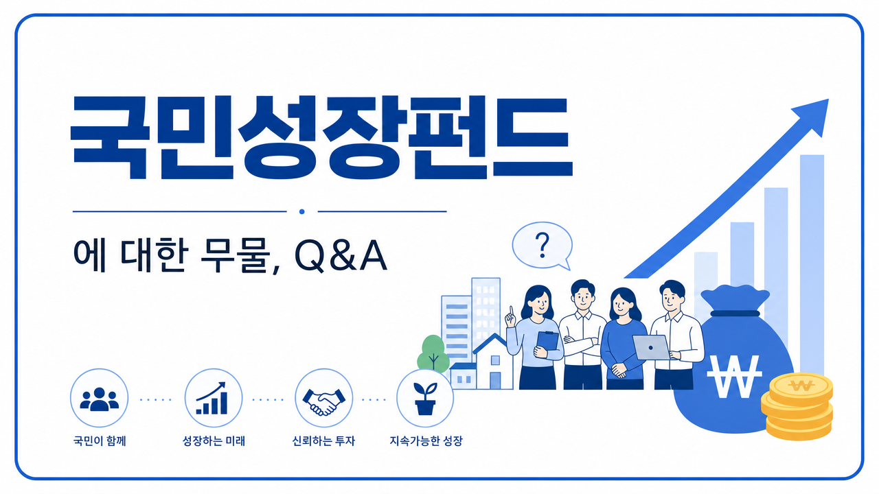 국민성장펀드 큐앤에이