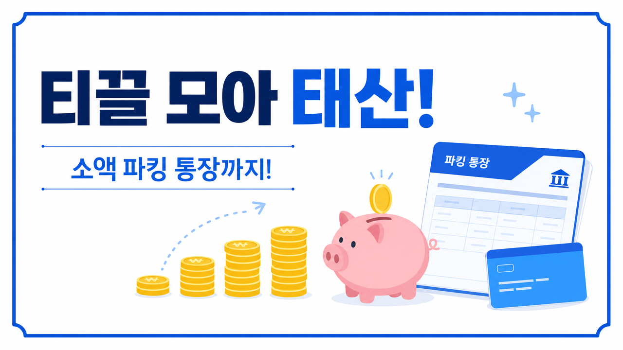 티끌 모아 태산, 소액 파킹 통장